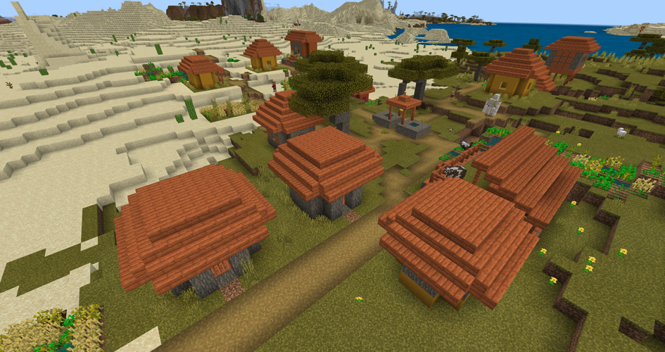 新しくなったマイクラの村人 村について改めてまとめてみた マイクラ統合版 Chisuicraft